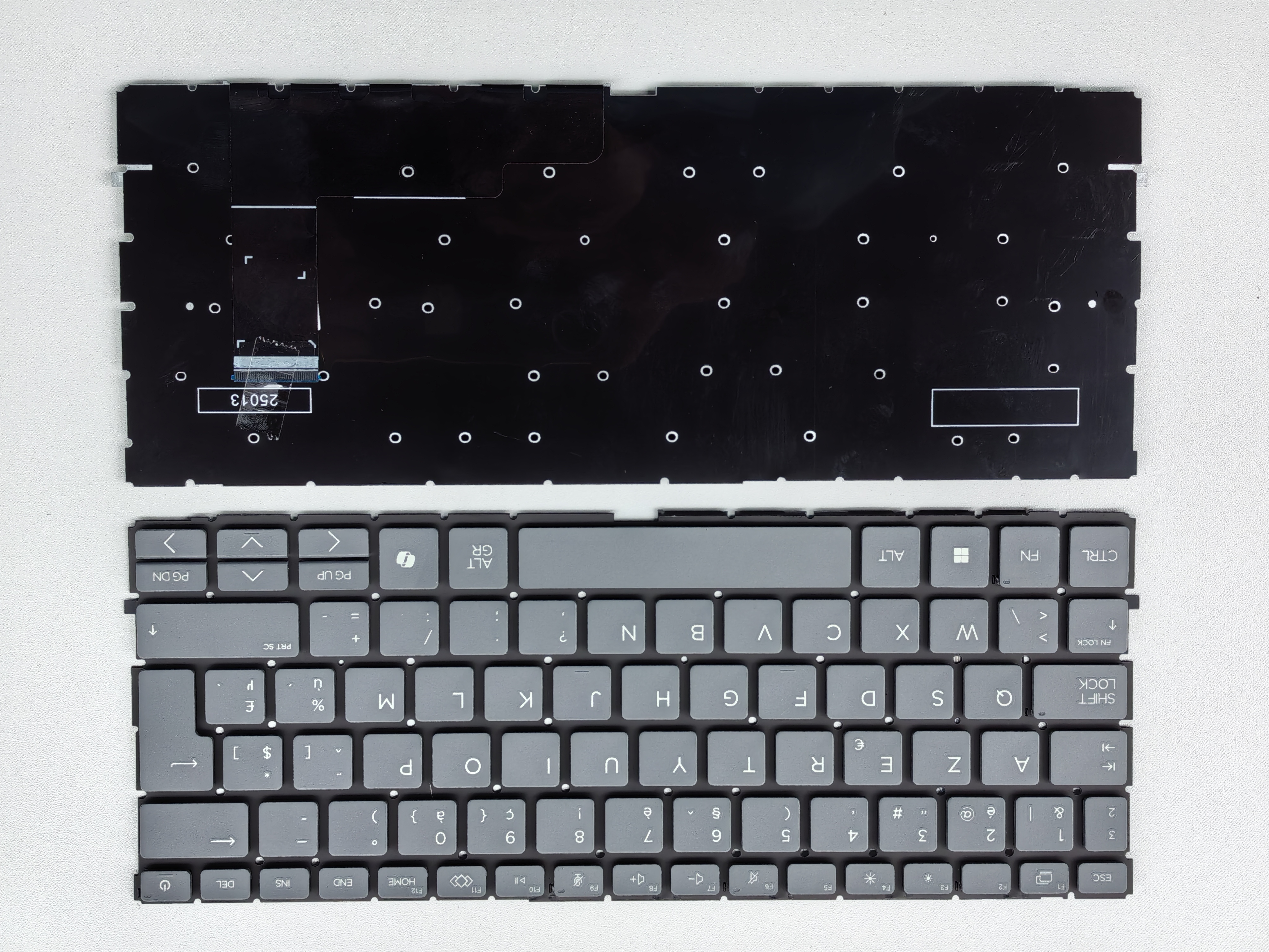 Picture of New Replacement Laptop Keyboard For HP 440G11 AI key/445G11/840G11/840G11/640G11/645G11 Grey (OEM) Other Language Layout